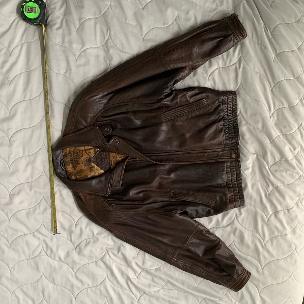 Vintage Calibre Brown leather Jacket